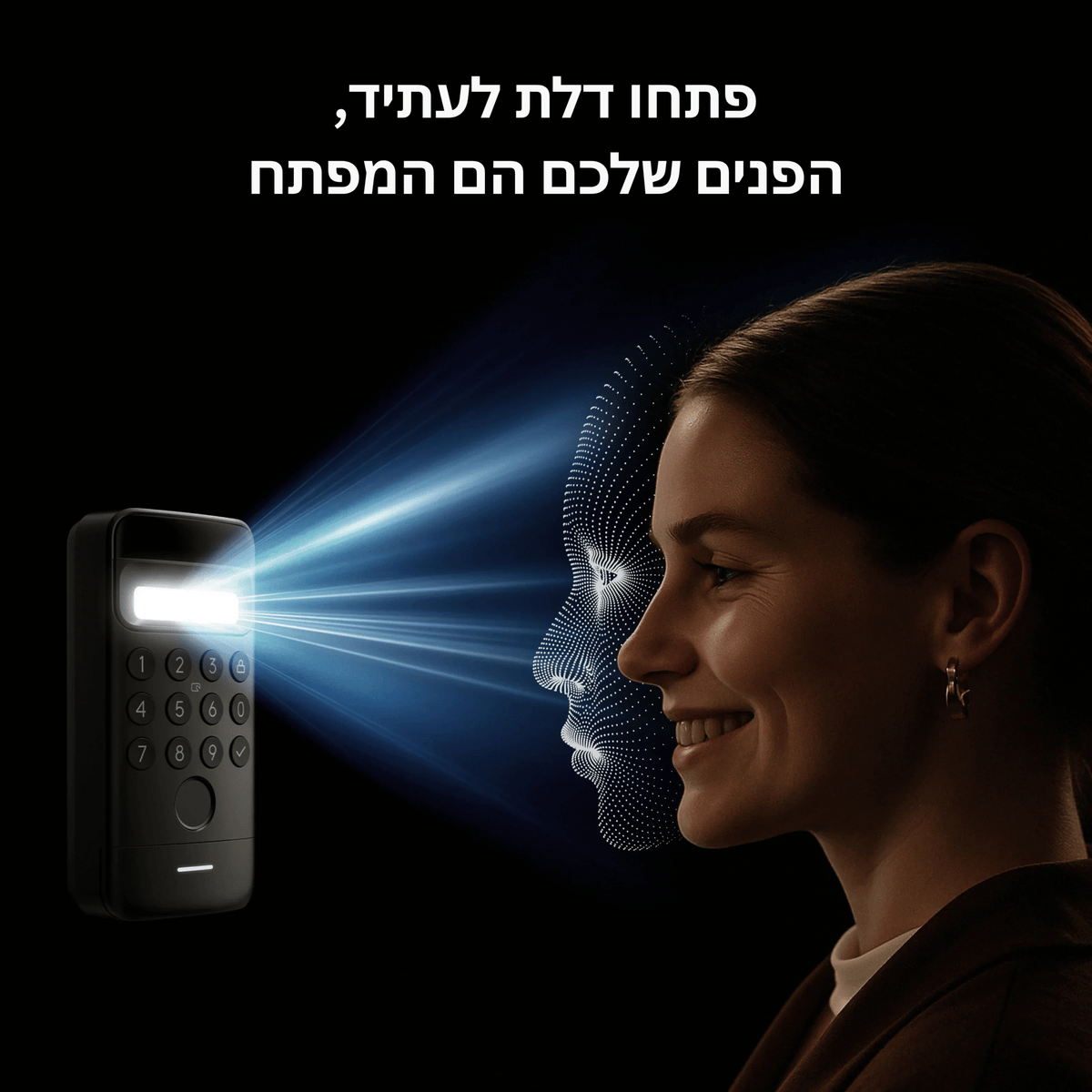 SwitchBot Vision קודן זיהוי פנים