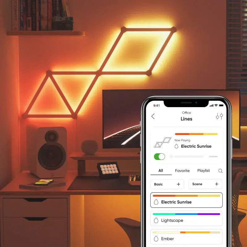 Nanoleaf Lines פסי תאורה חכמים