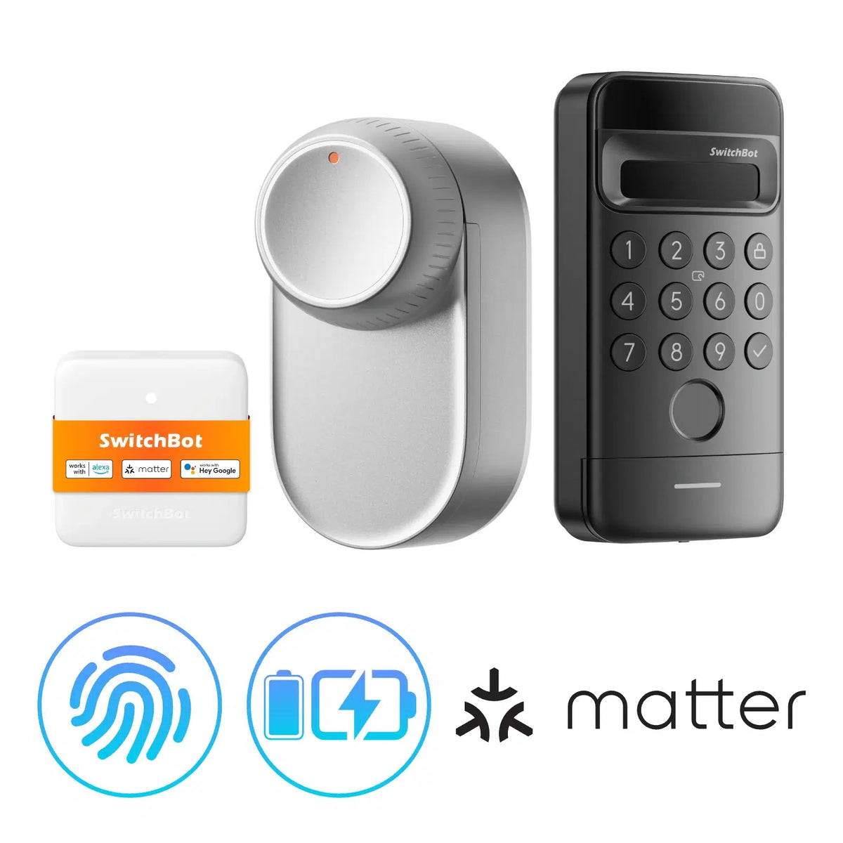 SwitchBot Lock Ultra Bundle חבילת מנעול חכם