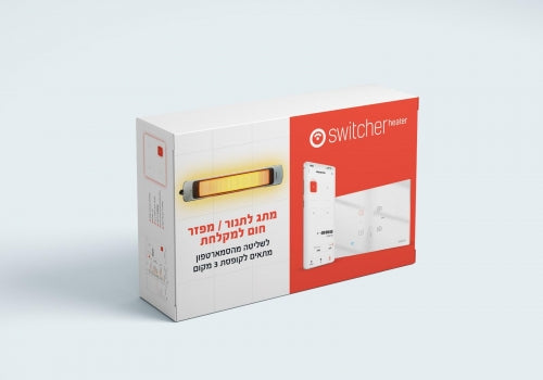 Switcher מפסק תנור / מפזר חום חכם למקלחת