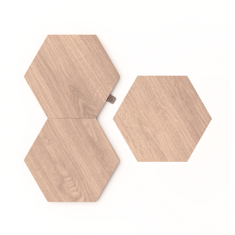 Nanoleaf Elements Hexagons פאנל עץ חכם