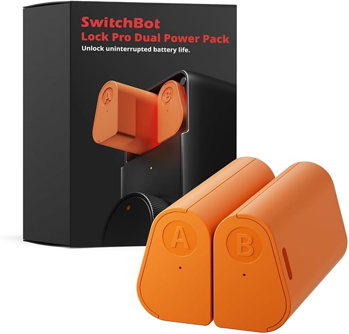 SwitchBot חבילת סוללות כפולה