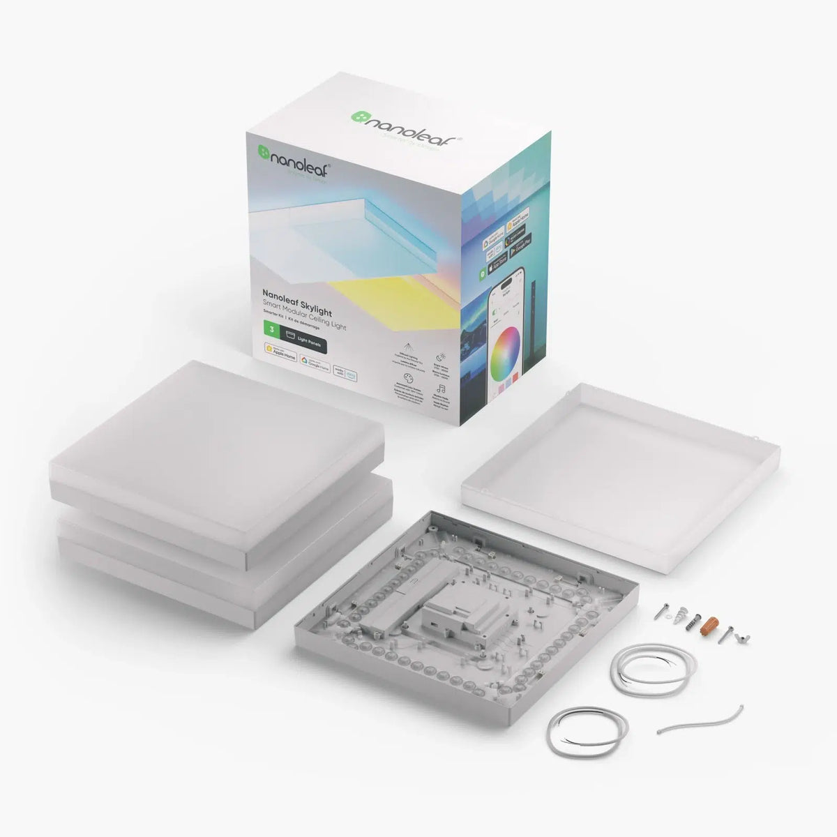 Nanoleaf Skylight תאורת תקרה חכמה