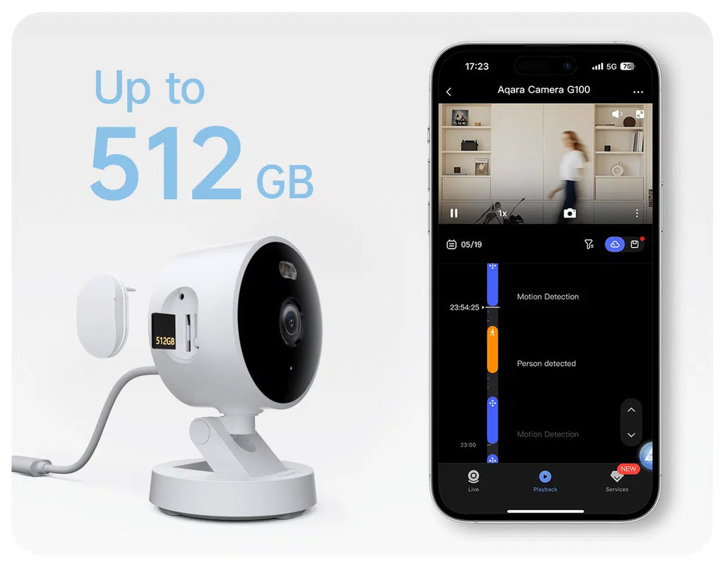 Aqara Camera G100 מצלמת אבטחה ברזולוציית 2K