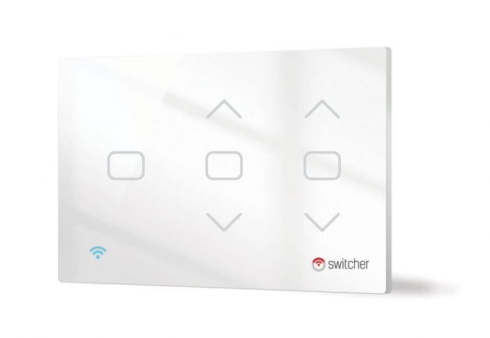 Switcher מפסק משולב תאורה ותריס חכם