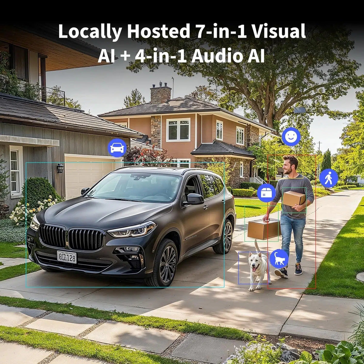 Aqara Camera Hub G5 Pro מצלמת חוץ חכמה ורכזת (PoE)