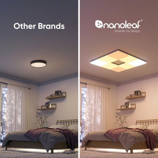 Nanoleaf Skylight תאורת תקרה חכמה