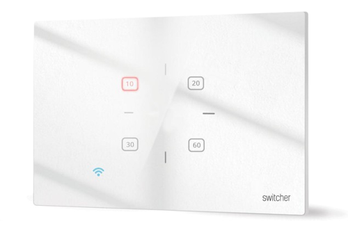 Switcher מפסק תנור / מפזר חום חכם למקלחת