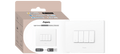 Aqara H2 Horizontal מפסק תאורה חכם (ללא אפס/עם אפס)