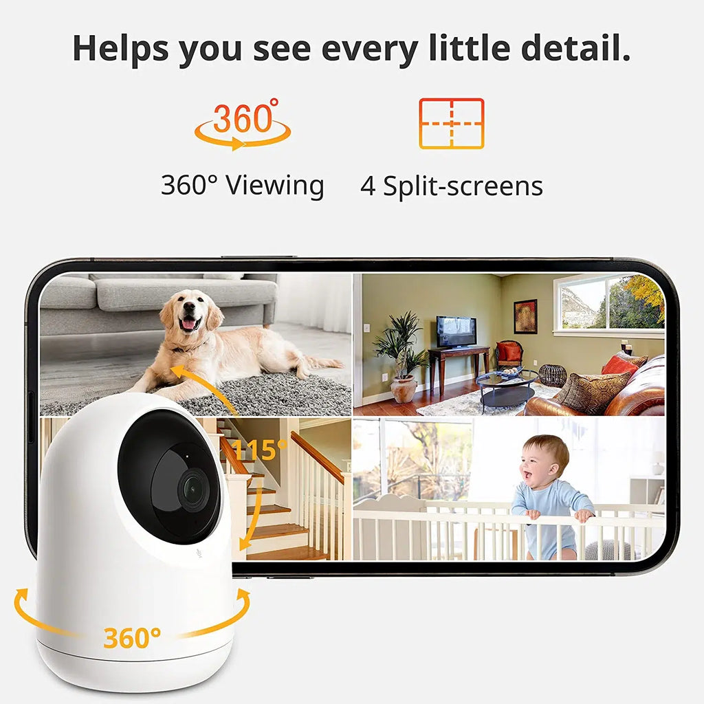 SwitchBot Pan/Tilt Cam מצלמת אבטחה ביתית