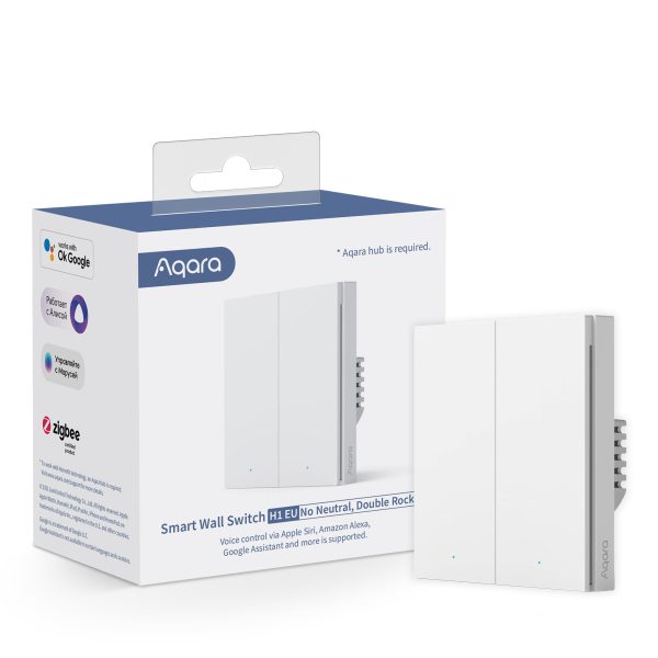 Aqara H1 מפסק תאורה חכם (ללא אפס)