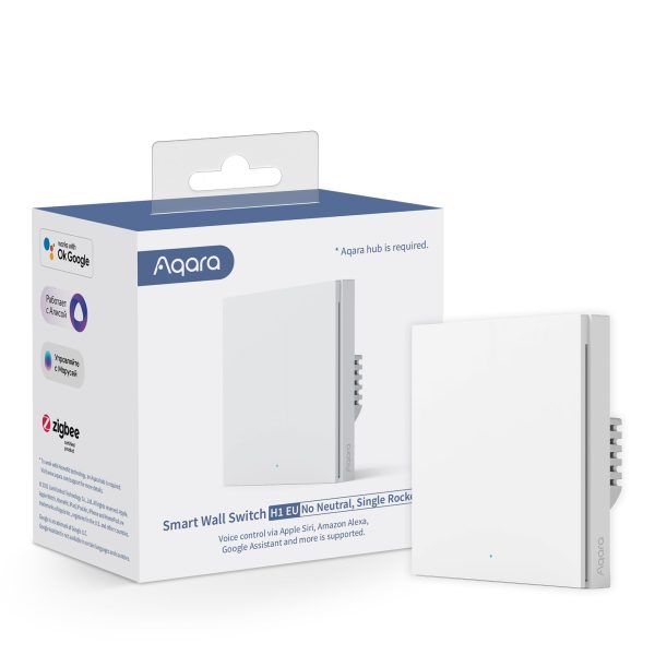 Aqara H1 מפסק תאורה חכם (ללא אפס)